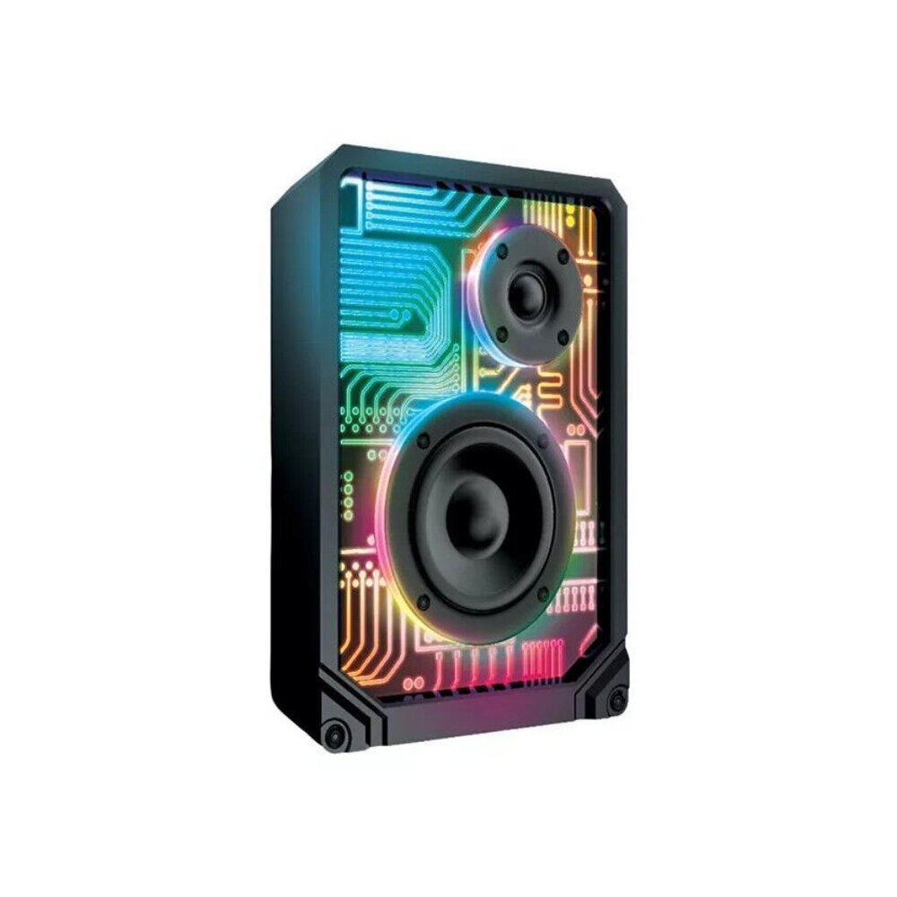 Brookstone Cyber Pro Wireless LED Portable Speaker Multicolored Bluetooth - Picture 7 of 7